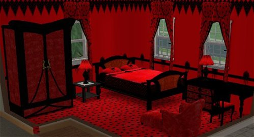 goth bedroom
